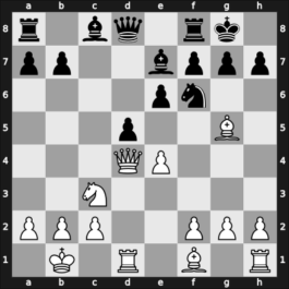 1953 Opatija – Round 8 – Fuderer, Andrija – 1/2-1/2 – Milic, Borislav – G58