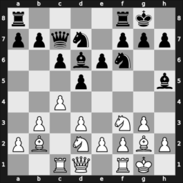 1953 Opatija – Round 9 – Nikolac, Juraj – 0-1 – Vidmar, Milan Jr – G64