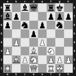 1953 Opatija – Round 10 – Matanovic, Aleksandar – 1-0 – Kupper, Josef – G71