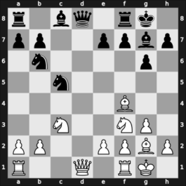 1953 Opatija – Round 11 – Donner, Jan-Hein – 1-0 – Porreca, Giorgio – G76