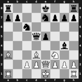 1953 Opatija – Round 12 – Porreca, Giorgio – 1/2-1/2 – Matanovic, Aleksandar – G81