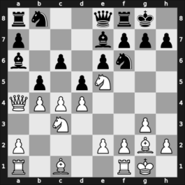 1953 Opatija – Round 14 – Porreca, Giorgio – 1/2-1/2 – Wade, Robert G – G99