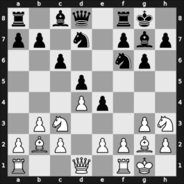 1953 Opatija – Round 14 – Vidmar Milan – 0-1 – Beni, Alfred – G104