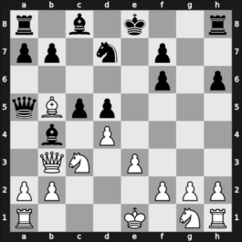 1953 Opatija – Round 15 – Fuderer, Andrija – 1-0 – Ivkov, Borislav – G105