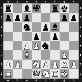 1953 Opatija – Round 16 – Porreca, Giorgio – 0-1 – Pirc, Vasja – G115