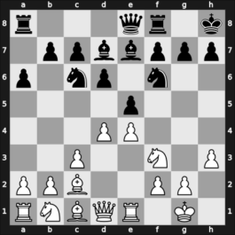 1953 Opatija – Round 17 – Milic, Borislav – 1-0 – Donner, Jan-Hein – G122