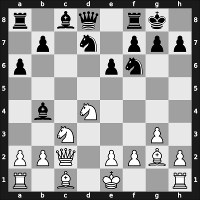 1953 Opatija IT – Round 3 – Porreca, Giorgio – 1-0 – Beni, Alfred – G3