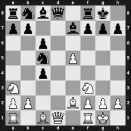 1953 POL-ch11 – Round 1 – Grabczewski, Romuald – 1-0 – Kwilecki, Andrzej – G6