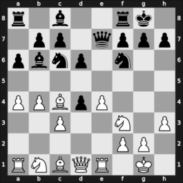 1953 POL-ch11 – Round 3 – Grabczewski, Romuald – 0-1 – Makarczyk, Kazimierz – G20