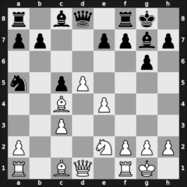 1953 POL-ch11 – Round 5 – Gadalinski, Jan – 0-1 – Witkowski, Stefan – G32