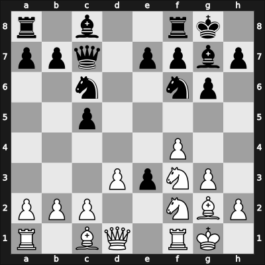 1953 POL-ch11 – Round 6 – Plater, Kazimierz – 0-1 – Grynfeld, Izaak – G40