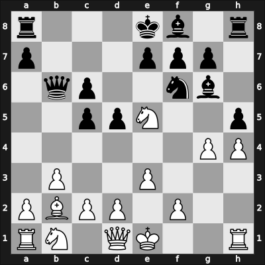 1953 POL-ch11 – Round 8 – Kwilecki, Andrzej – 0-1 – Gadalinski, Jan – G52