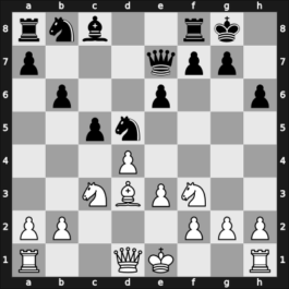 1953 POL-ch11 – Round 10 – Ciejka, Tadeusz – 1/2-1/2 – Dworzynski, Roman – G61