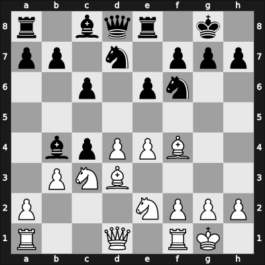 1953 POL-ch11 – Round 12 – Luczynowicz, Waclaw – 1/2-1/2 – Brzozka, Stefan – G73