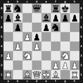 1953 POL-ch11 – Round 12 – Makarczyk, Kazimierz – 0-1 – Sliwa, Bogdan – G74