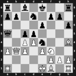 1953 POL-ch11 – Round 16 – Szapiel, Henryk – 1/2-1/2 – Brzozka, Stefan – G99