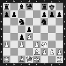 1953 POL-ch11 – Round 17 – Makarczyk, Kazimierz – 1-0 – Ziembinski, Marian – G114