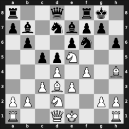 1953 Paris – Round 4 – Tartakower, Savielly – 1/2-1/2 – Noradounghian, Georges – G10