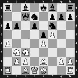 1953 URS-ch21 sf – Round ? – Suetin, Alexey S – 1-0 – Shamkovich, Leonid – G6