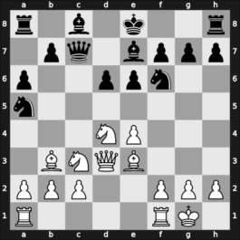 1953 URS-training – Round 1 – Ragozin, Viacheslav – 0-1 – Taimanov, Mark E – G3