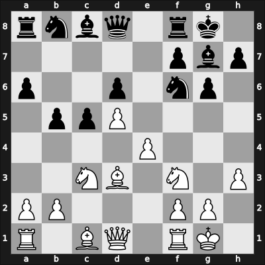 1953 URS-training – Round 2 – Taimanov, Mark E – 0-1 – Petrosian, Tigran V – G8