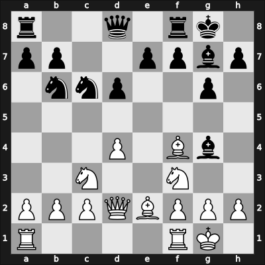 1953 Venetie – Round 11 – Kinzel, Alfred – 0-1 – Schmid, Lothar – G17