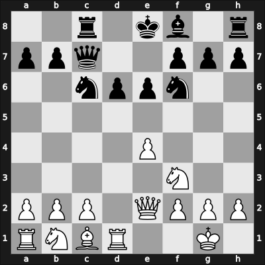 1953 Venice – Round 2 – Dunkelblum, Arthur – 1/2-1/2 – Paoli, Enrico – G9