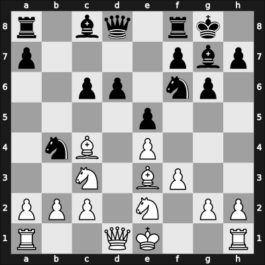 1953 Venice – Round 5 – Paoli, Enrico – 1/2-1/2 – Udovcic, Mijo – G13