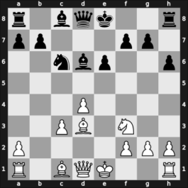 1953 Venice Venice ITA – Round ? – Paoli, Enrico – 1/2-1/2 – Szabados, Eugenio – G14