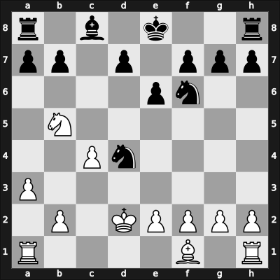 1953 Wch U20 qual – Round 4 – Scafarelli, Francesco – 1/2-1/2 – Persitz, Raaphi – G12