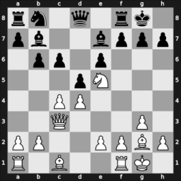 1953 Wch U20 qual – Round 4 – Ivkov, Borislav – 1/2-1/2 – Darga, Klaus – G13