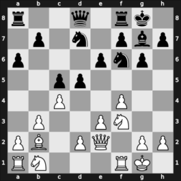 1953 Wch U20 qual – Round 7 – Persitz, Raaphi – 1/2-1/2 – Farre Mallofre, Miguel – G25