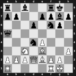1953 Wch U20 qual-B – Round 8 – Penrose, Jonathan – 1/2-1/2 – Petri, Bernd – G9