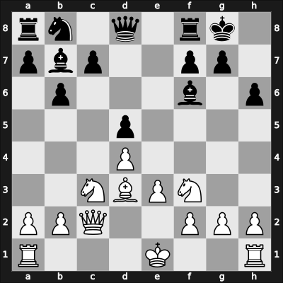 1953 Wch-jr prelim – Round 3 – Roessel, Frits – 0-1 – Scafarelli, Francesco – G6