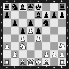 1953 Wenen AUT-URS – Round 1.4 – Averbakh, Yuri L – 1-0 – Mueller, Hans – G2