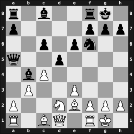 1953 Wenen AUT-URS – Round 1.8 – Simagin, Vladimir – 1/2-1/2 – Dorn, Max – G5