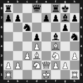 1953 Wenen AUT-URS – Round 2.4 – Mueller, Hans – 1/2-1/2 – Averbakh, Yuri L – G7
