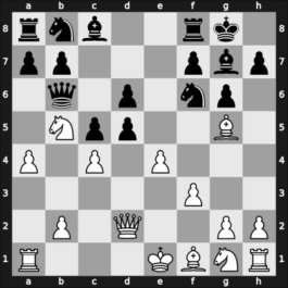1953 Wenen AUT-URS – Round 2.7 – Lilienthal, Andor – 1-0 – Poschauko, Karl – G9