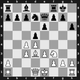 1953 YUG-ITA m – Round 1.6 – Udovcic, Mijo – 1-0 – Scafarelli, Francesco – G7