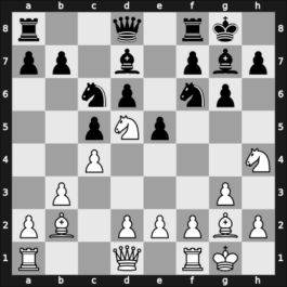 1953 YUG-ITA m – Round 2.6 – Scafarelli, Francesco – 1-0 – Udovcic, Mijo – G17