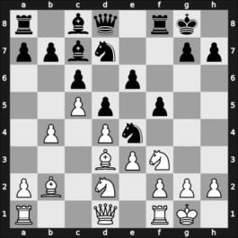 1953 Zagreb – Round 1 – Nikolac, Juraj – 1/2-1/2 – Marić, Rudolf – G5