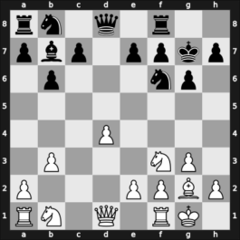 1953 Zagreb – Round 1 – Pirc, Vasja – 1/2-1/2 – Trifunovic, Petar – G32