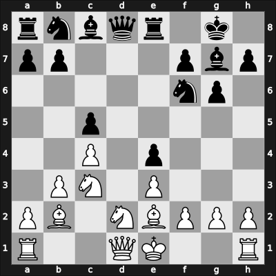 1953 Zagreb – Round 4 – Nedeljkovic, Srecko M – 1/2-1/2 – Matanovic, Aleksandar – G49