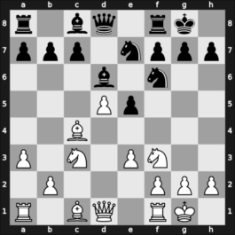 1953 Zagreb – Round 7 – Rabar, Braslav – 1/2-1/2 – Nedeljkovic, Srecko M – G64