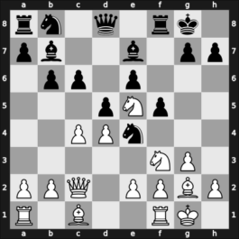 1953 Zagreb – Round 8 – Nedeljkovic, Streck – 1/2-1/2 – Marić, Rudolf – G75