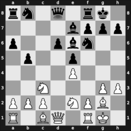 1953 Zagreb – Round 10 – Dimc, Dragutin – 1/2-1/2 – Milic, Borislav – G85