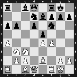 1953 Zagreb – Round 15 – Gligorić, Svetozar – 1/2-1/2 – Djurasevic, Bozidar – G116