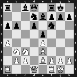 1953 Zagreb – Round 16 – Matanovic, Aleksandar – 0-1 – Gligorić, Svetozar – G125
