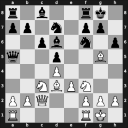 1954 ARG Ch – Round 9 – Maderna, Carlos – 1/2-1/2 – Piazzini, Luis – G15