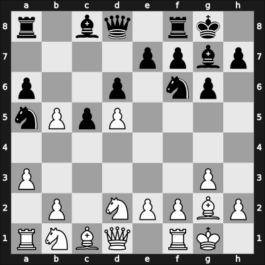 1954 Amsterdam olm – Round 1 – Euwe, Max – 1-0 – Unzicker, Wolfgang – G8